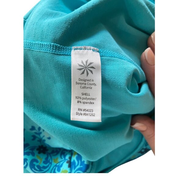 Athleta Blue River Golf Skorts Blue Size L Tall Athletic Tennis Workout Summer - Picture 4 of 12